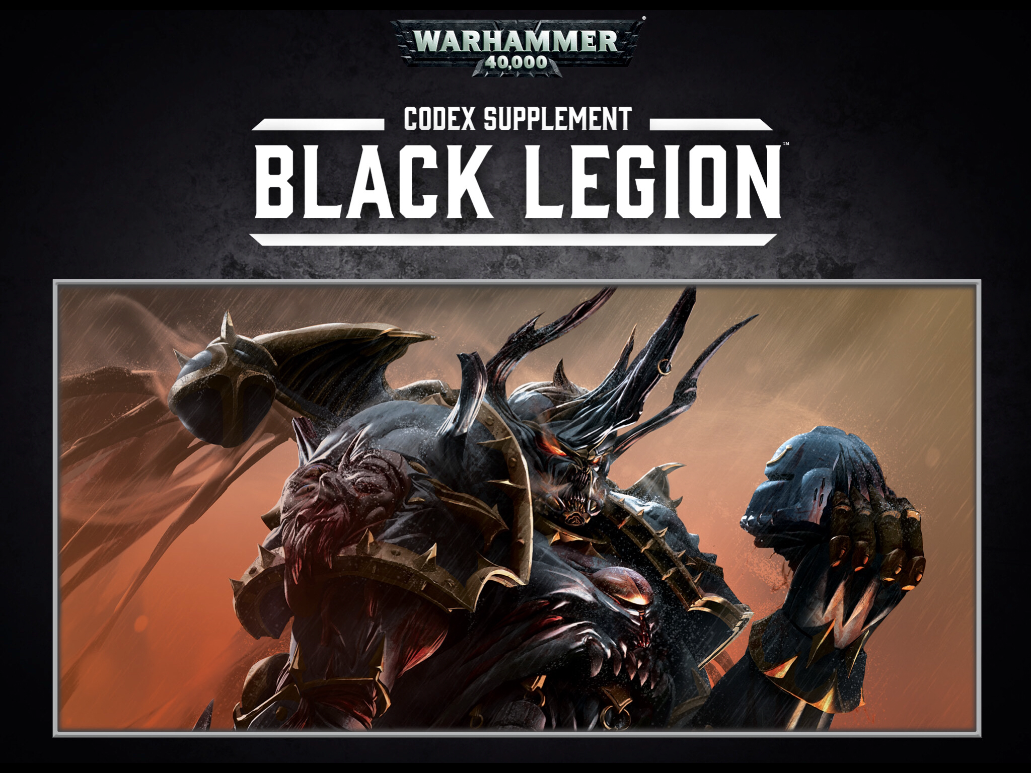 Warhammer 40k black legion supplement pdf free online